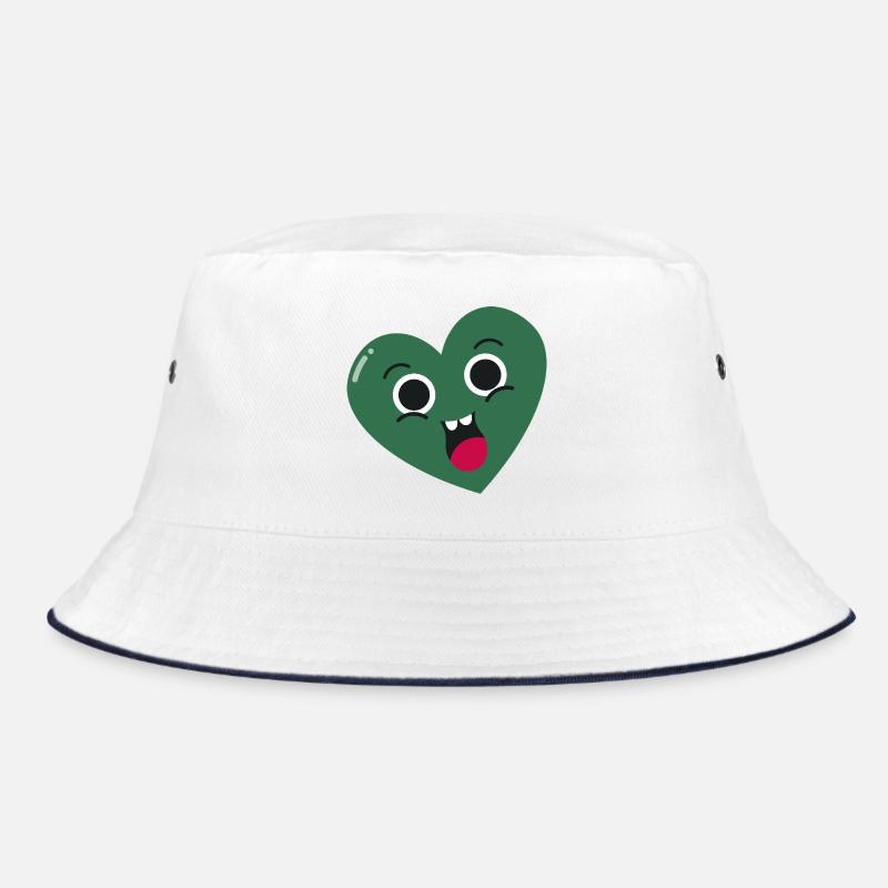 Cœur Vert Souriant Bob