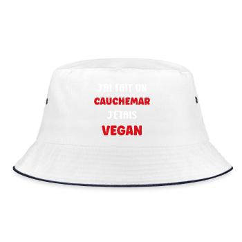 Vegan - Bob - blanc/marine - Devant
