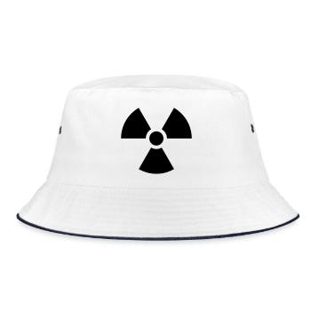 Atom Nuclear - Bucket Hat - white/navy - Front