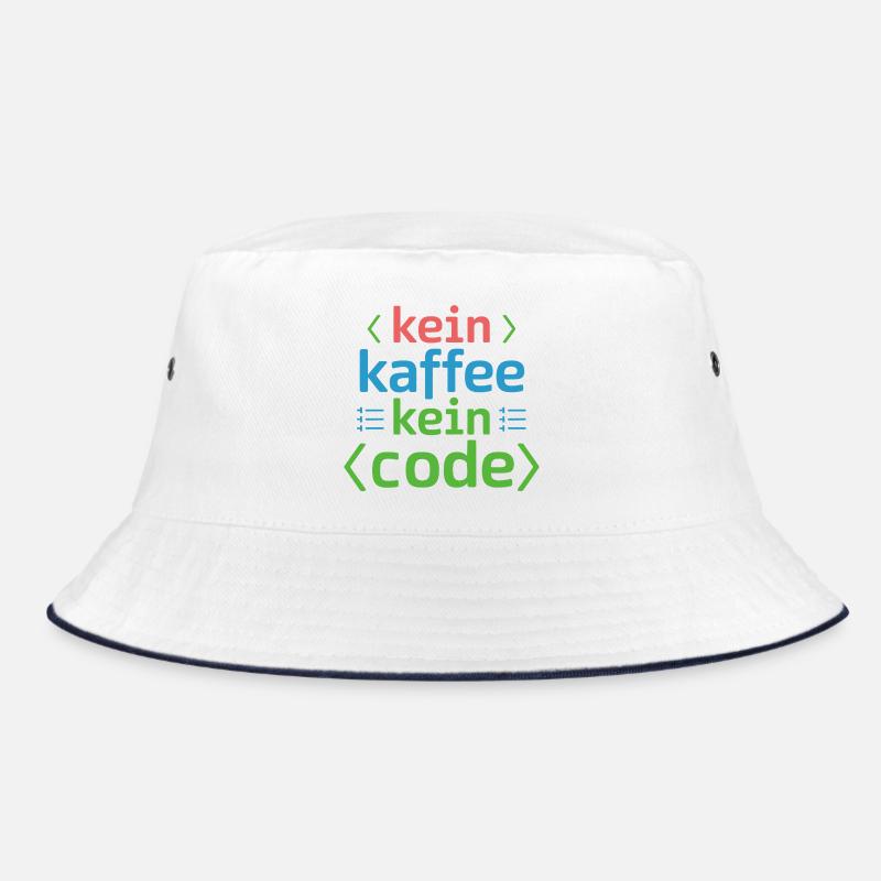 No Coffee No Code Programmer Computer Scientist Bucket Hat