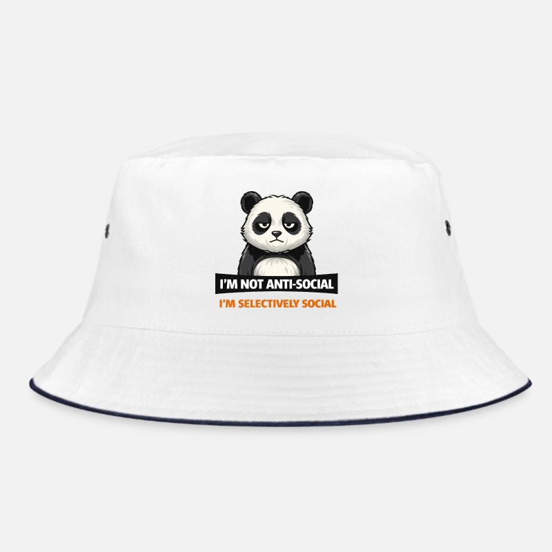 Selektive Panda-Gesellschaft Bucket Hat