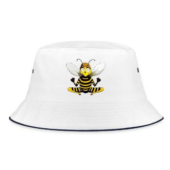 Yoga Bee - Bob - blanc/marine - Devant