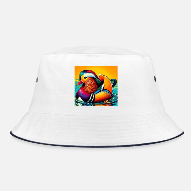 Mandarin duck Bucket Hat