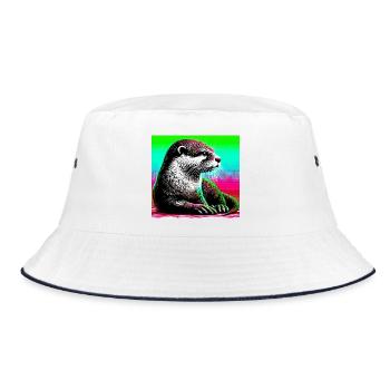 loutre - Bob - blanc/marine - Devant