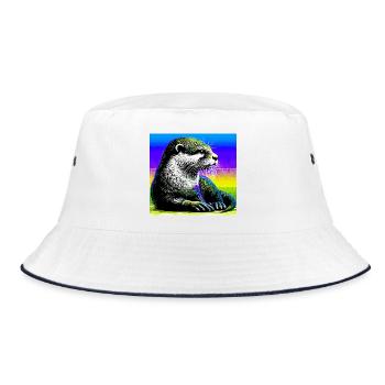 loutre - Bob - blanc/marine - Devant
