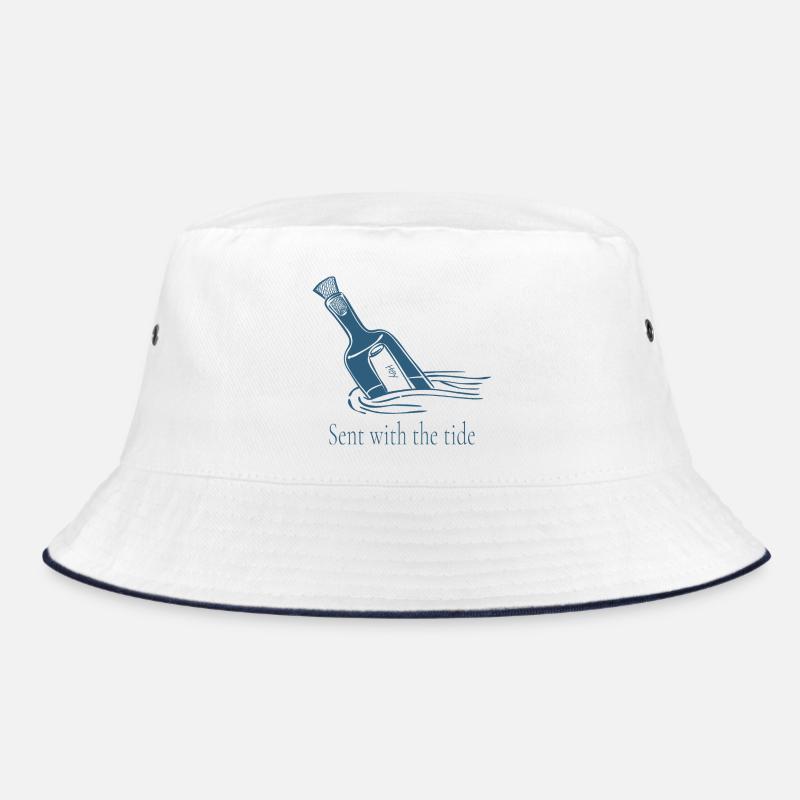 Gesendet mit dem Design der Tide Ocean Bottle Bucket Hat