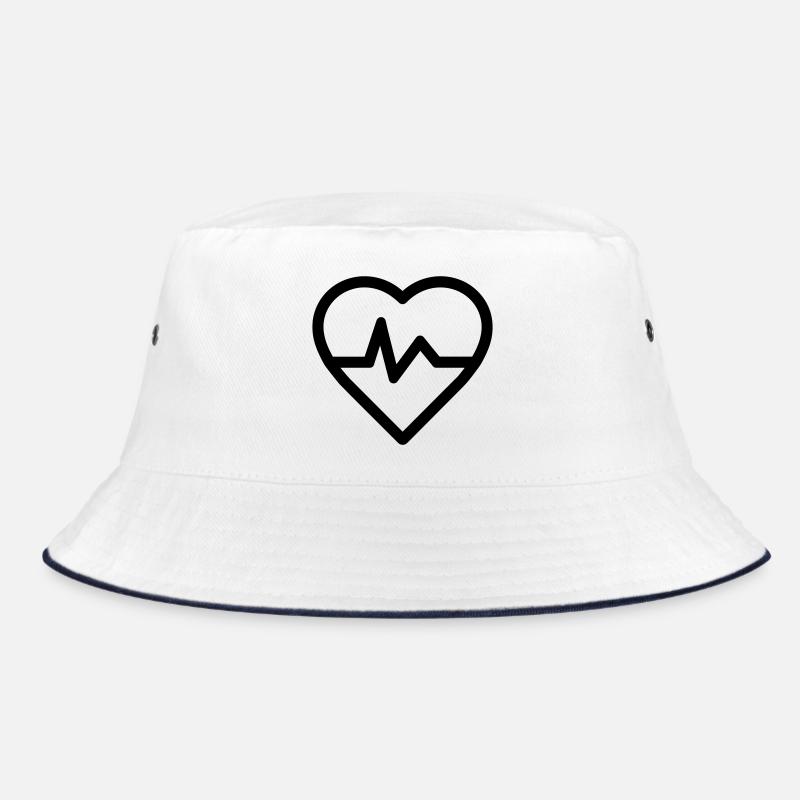 Heart Rate Bucket Hat