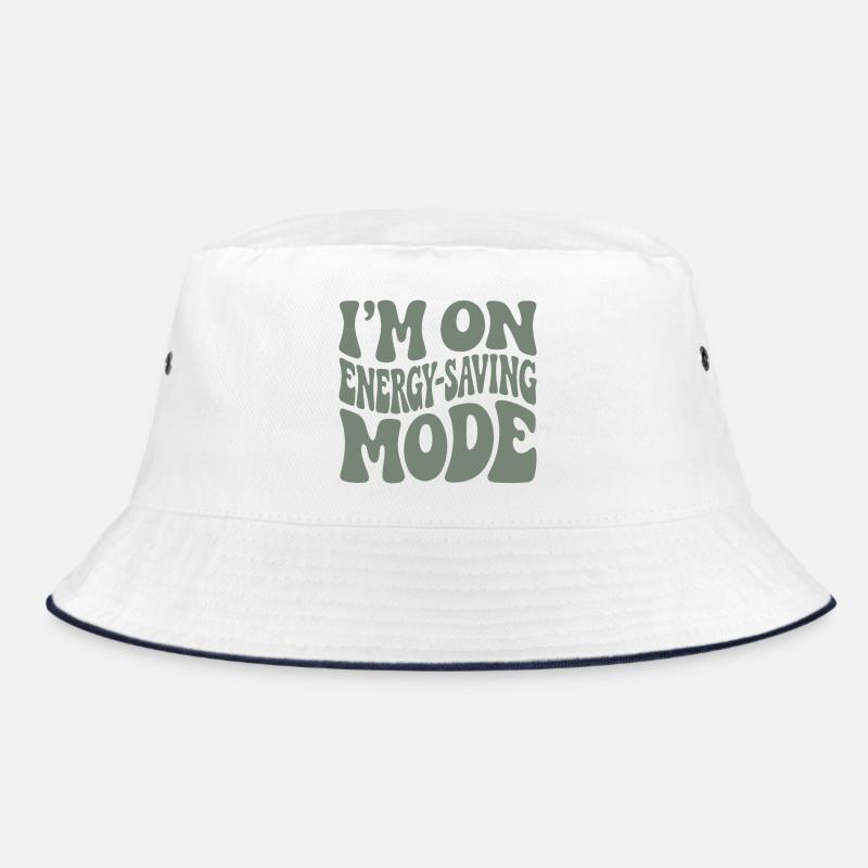 Power Saving Mode | Introvert Humor Bucket Hat
