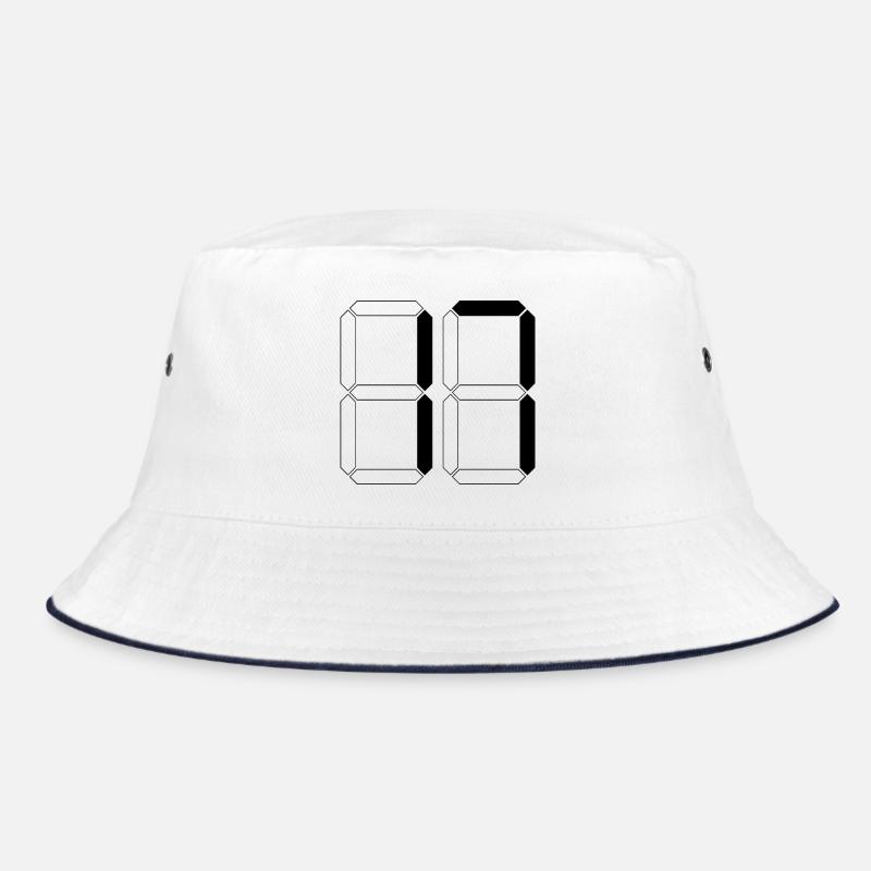 NUMBER 17 Seventeen Birthday Gift Digital Bucket Hat