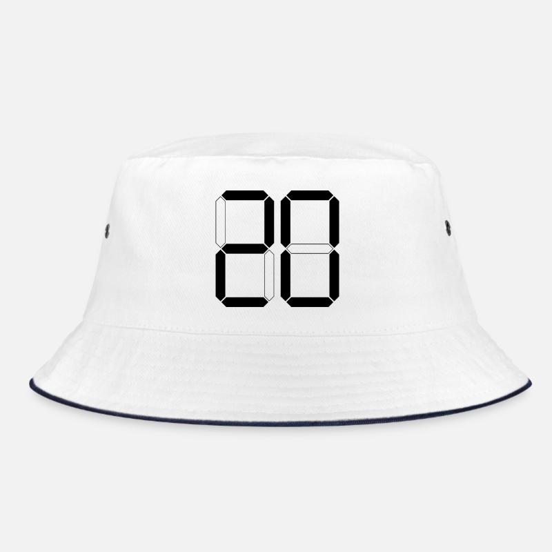 NUMBER 20 Twenty Birthday Gift Digital Bucket Hat