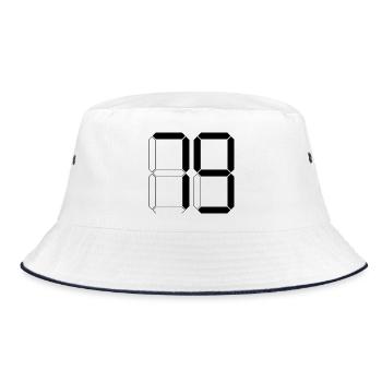 NUMÉRO 79 Soixante-dix-neuf Cadeau Digital - Bob - blanc/marine - Devant