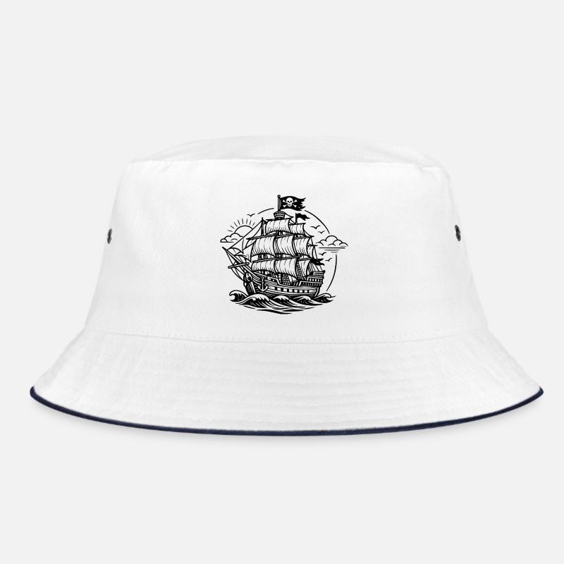 Pirate ship Bucket Hat