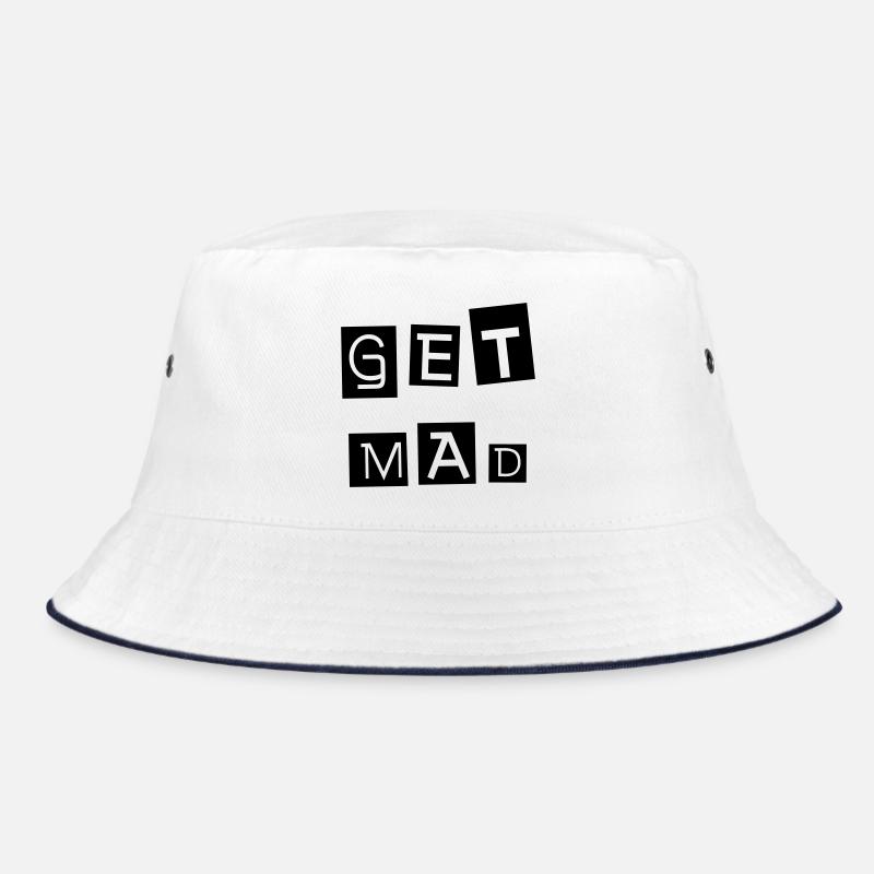 WERDE WÜTEND Werde wütend Sei ein rebellischer Nonkonformist Bucket Hat