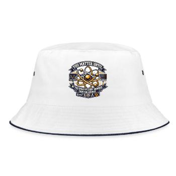 You Matter Bis Lichtgeschwindigkeit - Bucket Hat - Weiß/Navy - Vorne