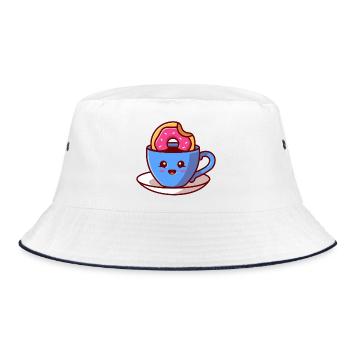 Encouragement de la Coupe Kawaii Donut - Bob - blanc/marine - Devant