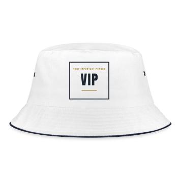 VIP Stamp Rétro - Fête d’honneur Anniversaire de l’invité d’honneur - Bob - blanc/marine - Devant