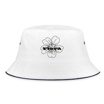 Fleur d’argent – L’argent ne pousse pas sur les arbres Design - Bob - blanc/marine - Devant