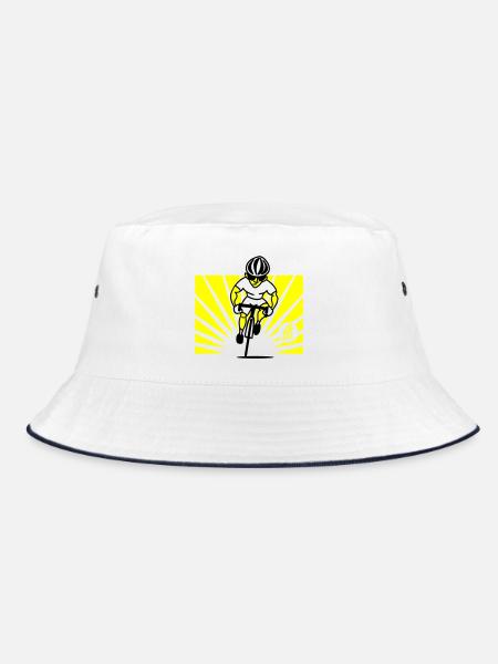 Cyclist - Bob - blanc/marine - Devant