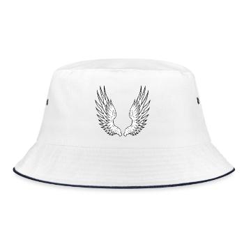 angel wings - Bob - blanc/marine - Devant