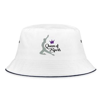 sports - Bucket Hat - white/navy - Front