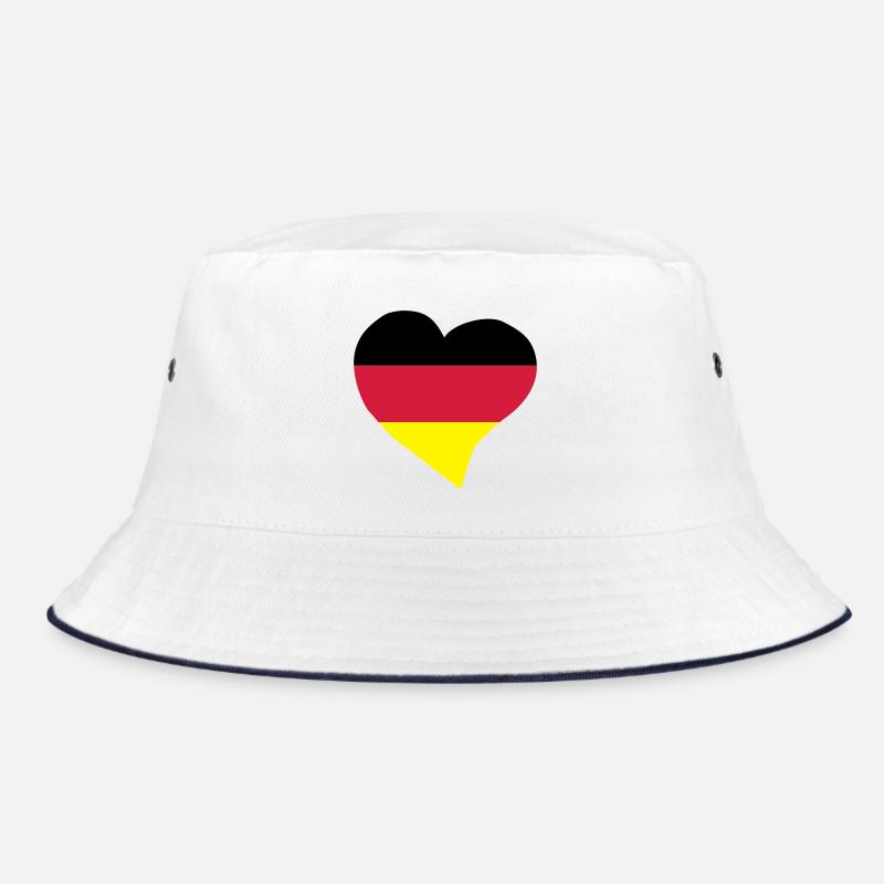German heart Bucket Hat
