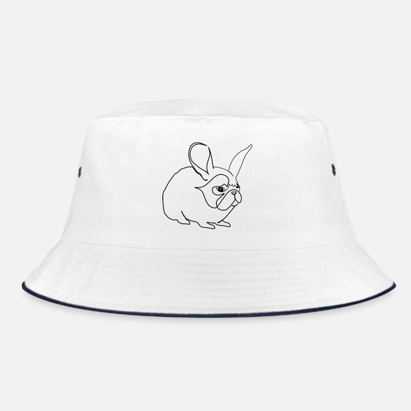 Mops Hase Pug Rabbit Bucket Hat