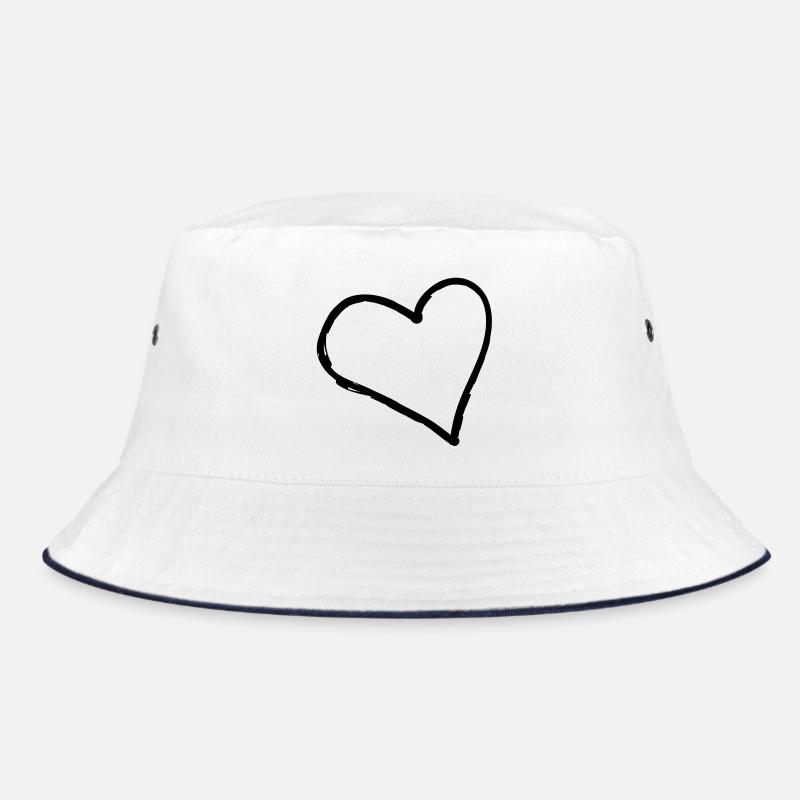 Großes Herz Bucket Hat