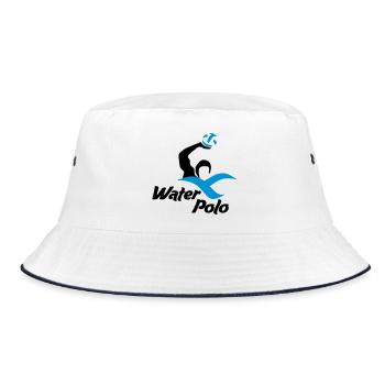 water-polo - Bob - blanc/marine - Devant