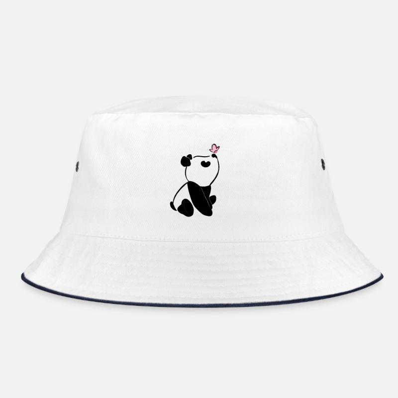 Panda avec papillon – Motif d’animal mignon Bob