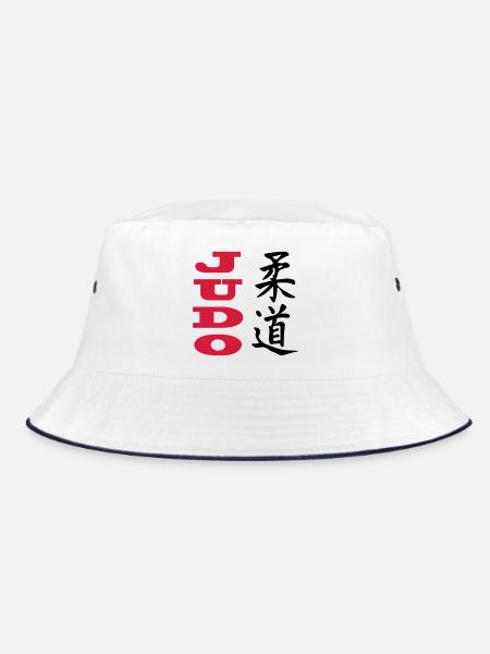 Judo - Bucket Hat - white/navy - Front
