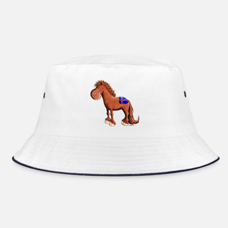Funny Icelandic Horse Bucket Hat