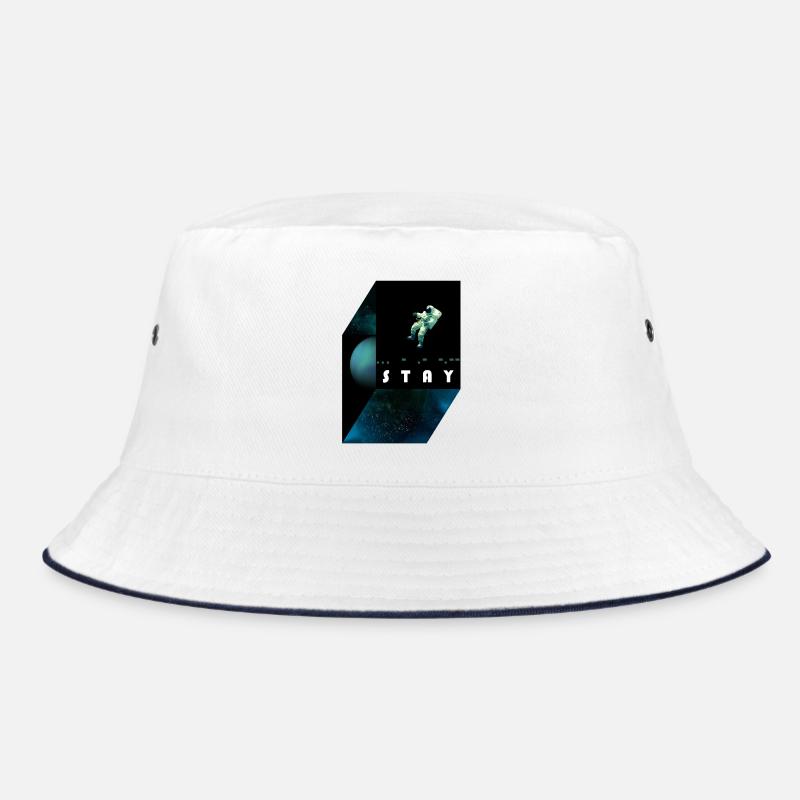 stay / morse code Bucket Hat