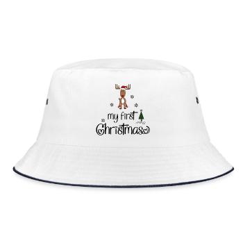 Mon premier Noël - Bob - blanc/marine - Devant