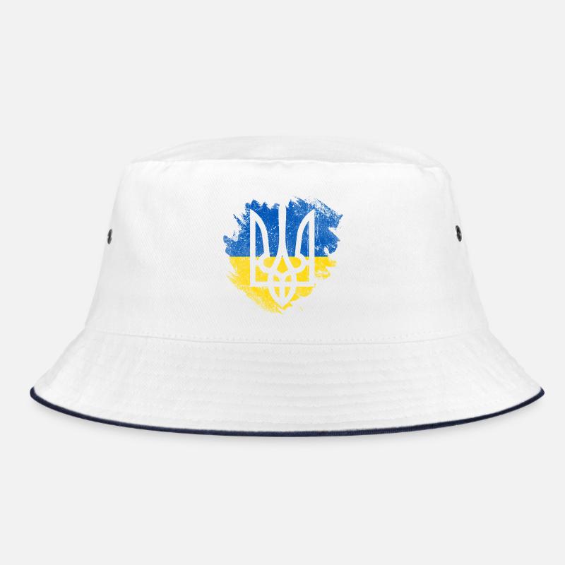 Drapeau trident ukrainien Brush Bob