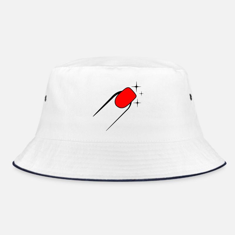 Nagellack Maniküre Logo Bucket Hat