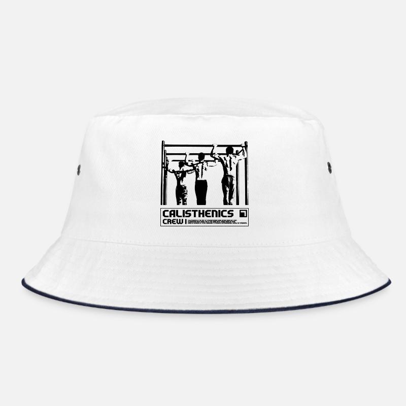 Calisthenics Crew Synchronous Pull-Up Design Bucket Hat