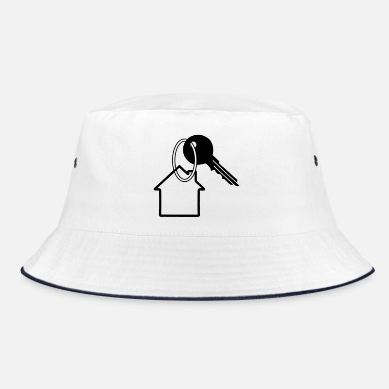 Clé avec clé de maison pour le logo acheté maison 2 Bob