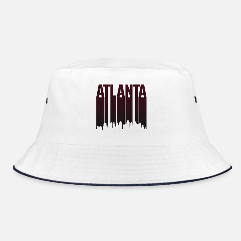 Silhouette verticale de la Skyline d’Atlanta Bob