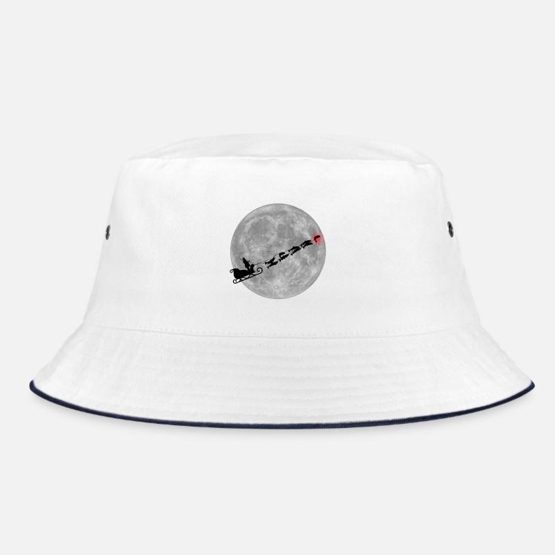 Angelnder Weihnachtsmann Bucket Hat