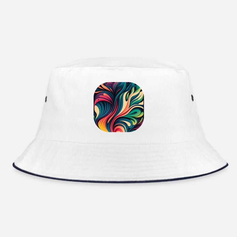 Abstract Bucket Hat
