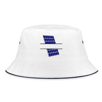 Panneau solaire pour la production d’énergie - Bob - blanc/marine - Devant