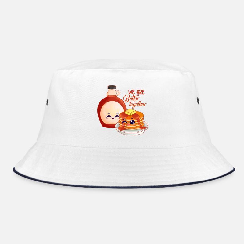 pancake, maple syrup, breakfast Bucket Hat