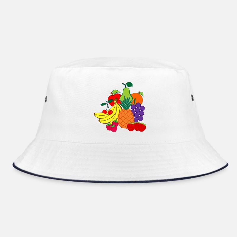 Fruit logo dietitian Bucket Hat
