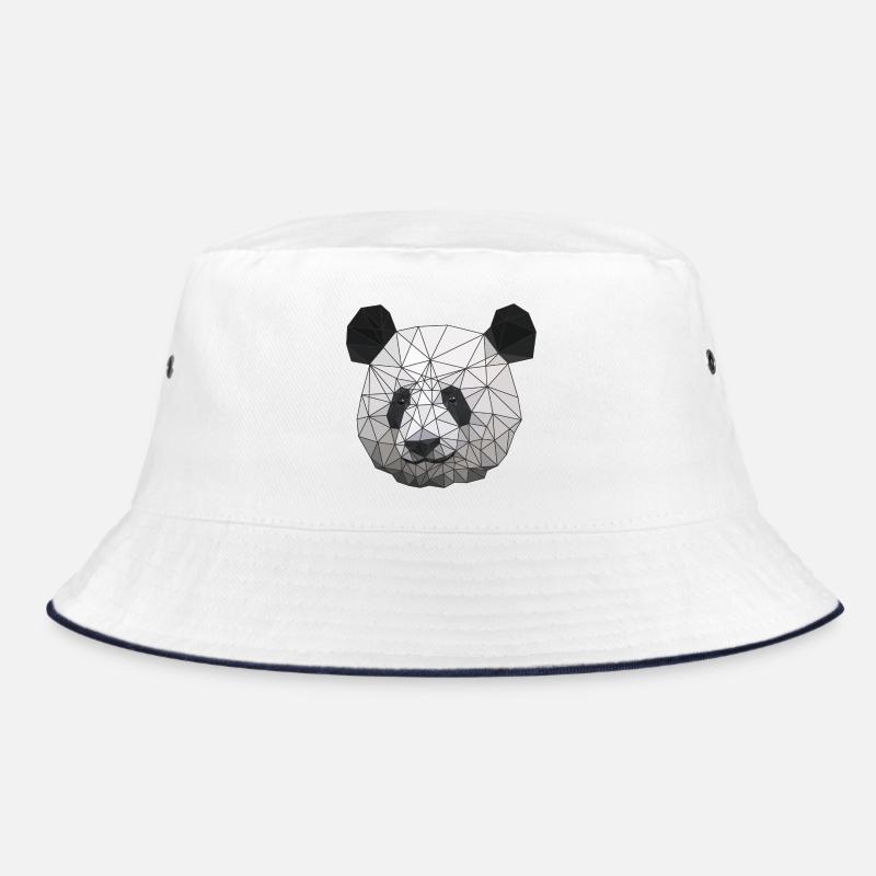 Polygonal Panda Bear Low Poly Art Triangle Shapes Bob