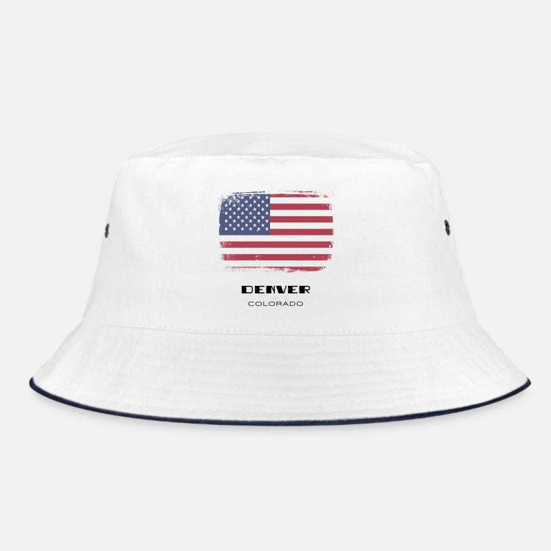 Denver, Colorado, États-Unis - Bob - blanc/marine