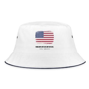 Albuquerque, Nouveau-Mexique, États-Unis - Bob - blanc/marine - Devant