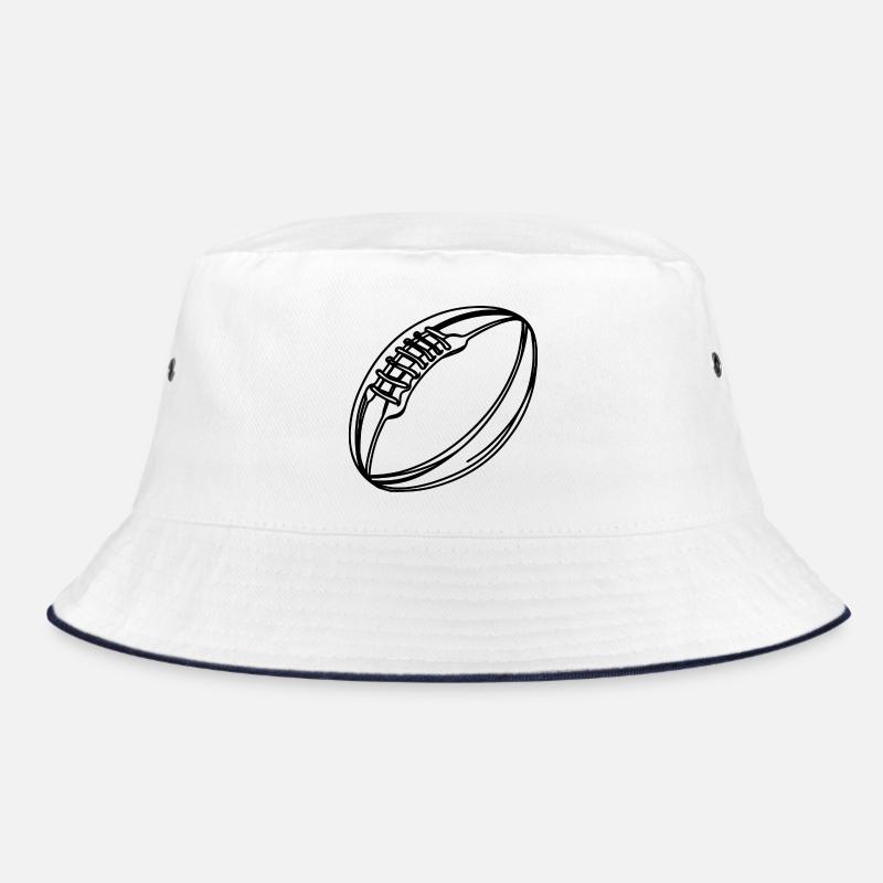 Rugby Ball Bucket Hat