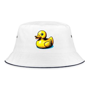 Caneton Canard Canard - Bob - blanc/marine - Devant