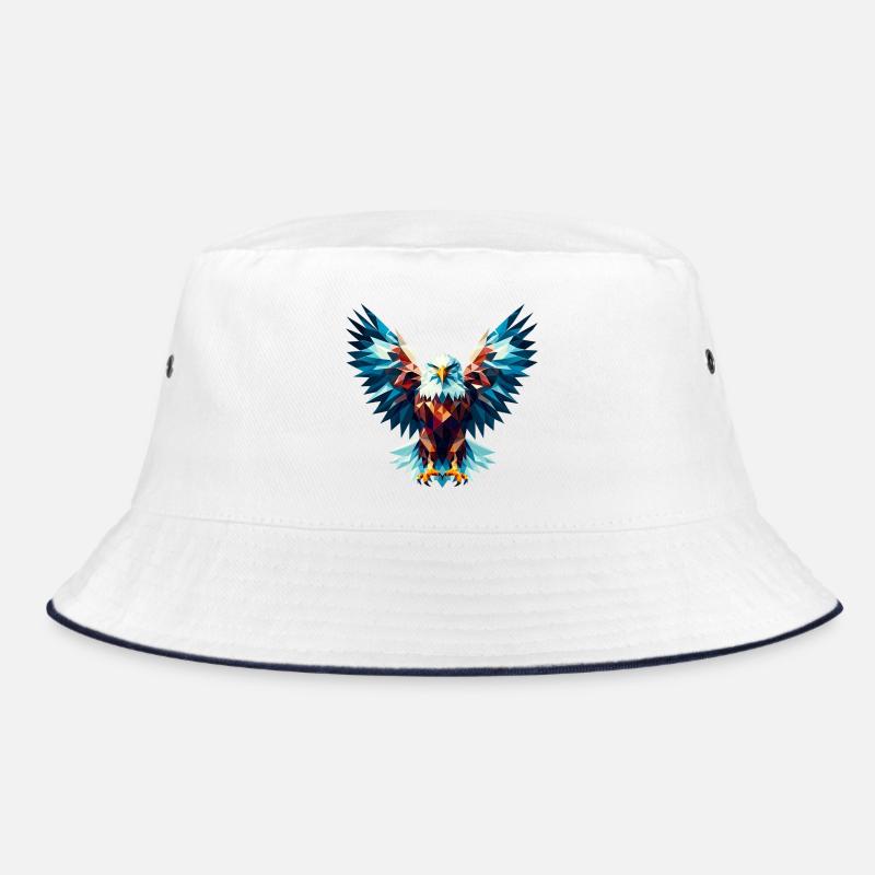 Polygonal Eagle Bucket Hat