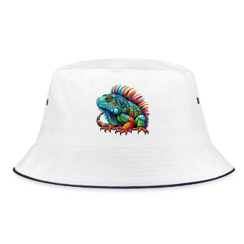 Iguane - Bob - blanc/marine - Devant